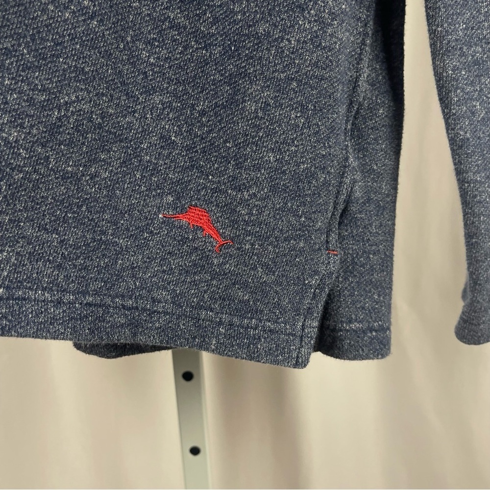 TOMMY BAHAMA XL Fleece Lined Crew Neck Lounge Sweatshirt Crewneck Preppy Casual - Picture 3 of 7